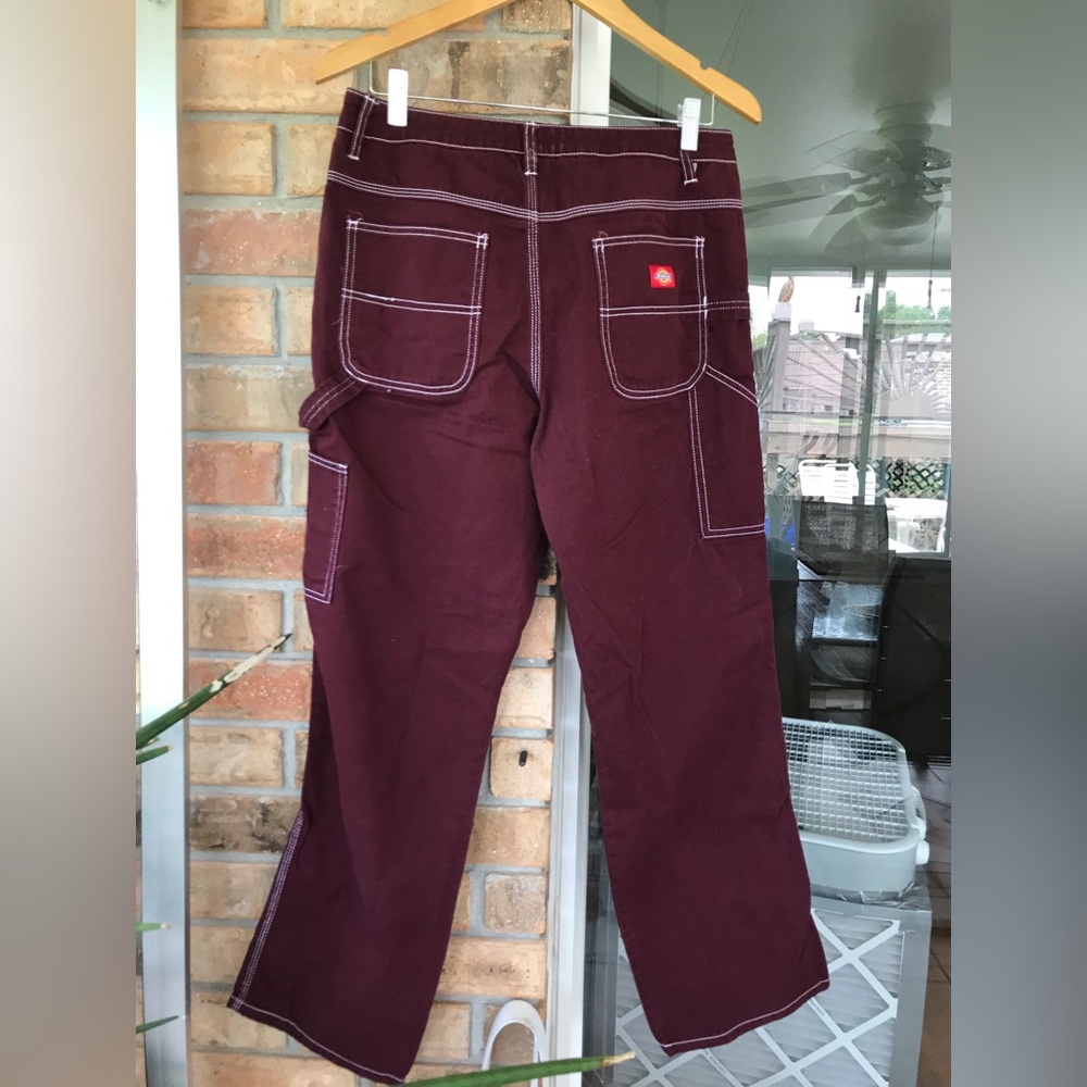 Dickies carpenter jeans Maroon size 11/30.